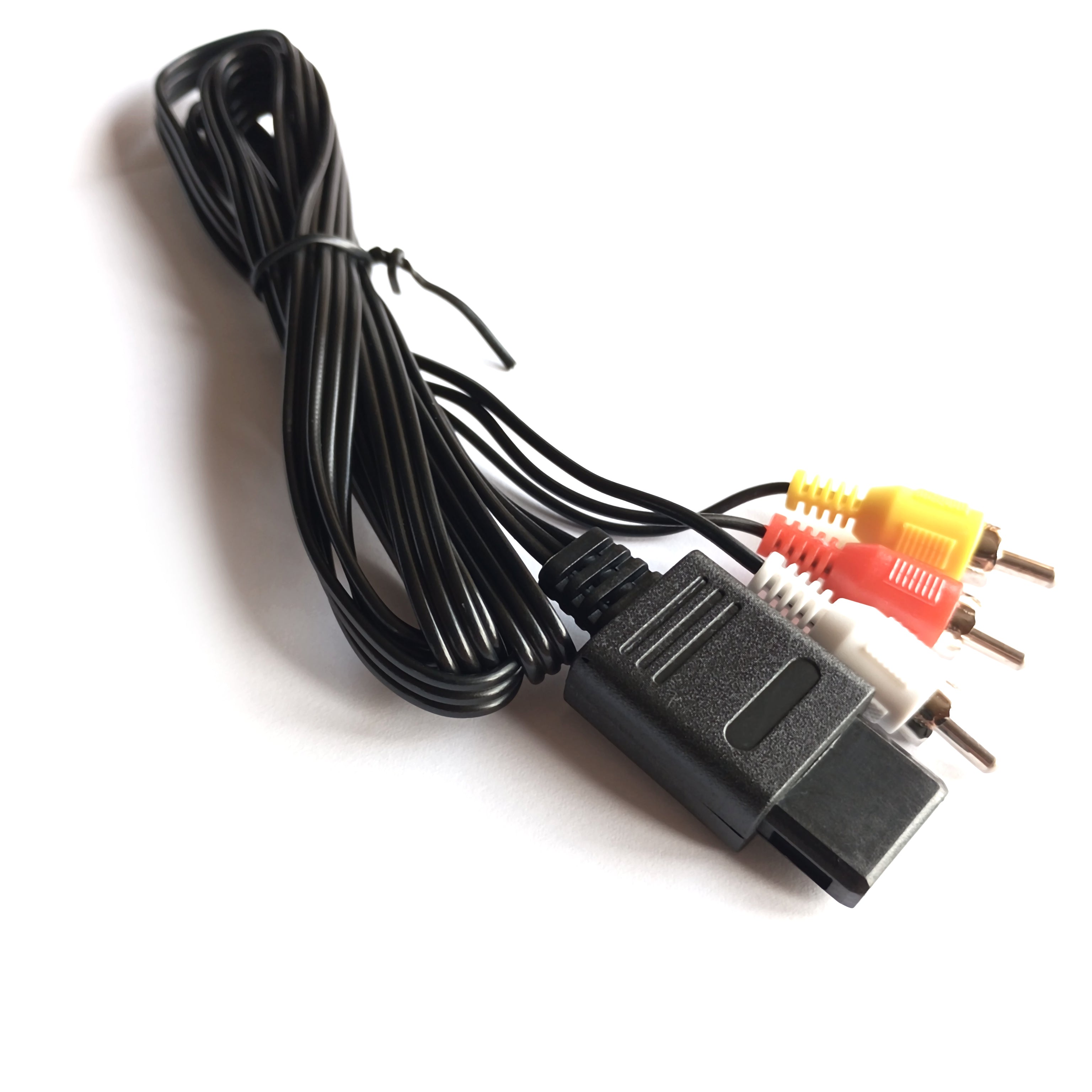 Nintendo N64 / SNES / GameCube AV RCA TV kabelis – 1.8 m garso ir vaizdo laidas