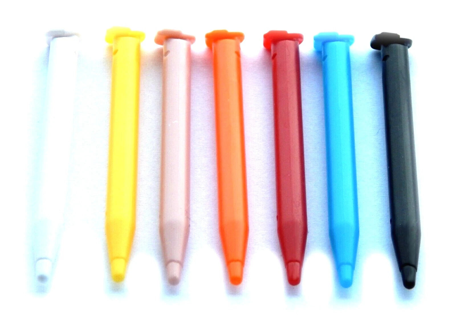 Nintendo NEW 2DS XL / 2DS LL lietimui jautrus stylus rašiklis (touch pen) – plastikinis pakaitinis, 1 vnt.