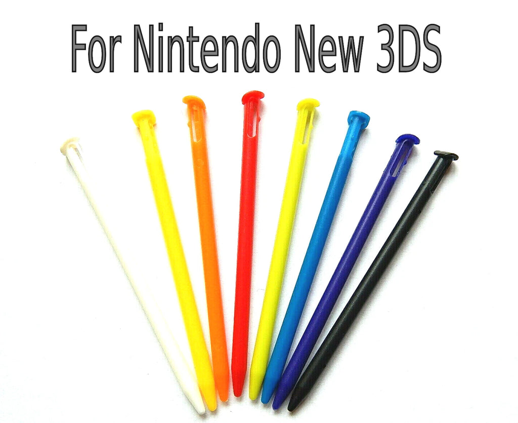 Nintendo New 3DS lietimui jautrus stylus rašiklis (touch pen) – plastikinis pakaitinis, pasirinkite spalvą, 1 vnt.