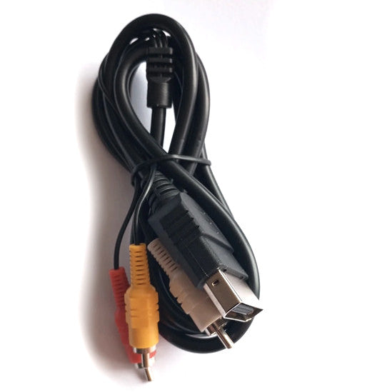 Xbox (Original) AV kompozitinis garso ir vaizdo kabelis – 3RCA adapteris, 1.8 m, juodas